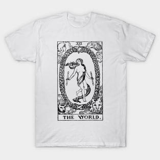 Tarot Card The World T-Shirt